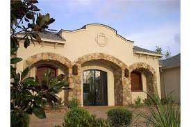southwest spanish style house plan with