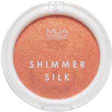 mua shimmer silk highlighter makeup