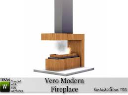 The Sims Resource Vero Modern Fireplace