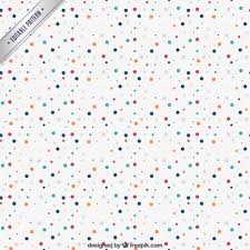 Pattern With Colorful Dots Vector Premium Download