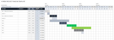 free project calendar templates