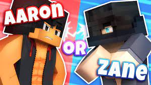 Would You Date Aaron or Zane? - [MINECRAFT - WOULD YOU RATHER?] - YouTube