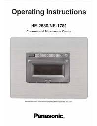 How do you unlock the child lock on a whirlpool microwave? Panasonic Microwave Ne 1780 Operation Manual Manualzz