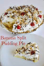banana split pudding pie recipe flour