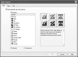 Creating Charts With The Chart Expert Crystal Reports 10