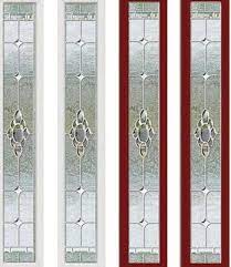 Clear Beveled Leaded Glass Panels For