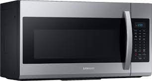 Samsung 1.9 Cu. Ft. Over-the-Range Microwave with Sensor Cook Stainless  steel ME19R7041FS - Best Buy