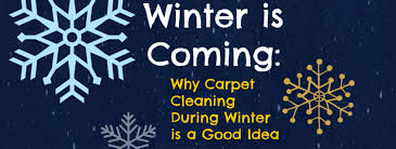 winter carpet cleaning is the best time