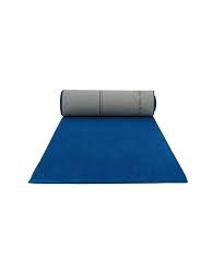 royal blue carpet runner a chair