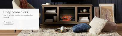 electric fireplace tv stands