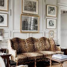 leopard sofa eclectic living room