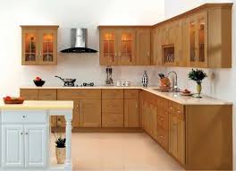 standard wooden kitchen cabinet size