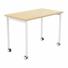 home office table with wheels size