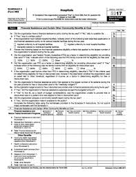 2017 Form Irs 990 Schedule H Fill Online Printable