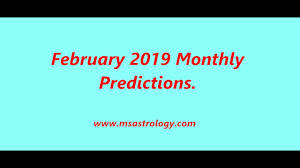 February 2019 Monthly Predictions Ms Astrology Vedic Astrology In Telugu Series