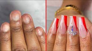 how to easy acrylic nails fullset on