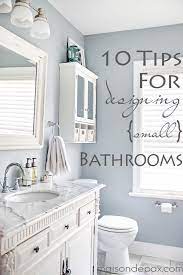 10 Tips For Designing A Small Bathroom