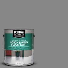1 Gal Pfc 63 Slate Gray Low Lustre Enamel Interior Exterior Porch And Patio Floor Paint