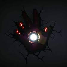 Marvel Avengers 3d Wall Light Spider