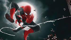 spider man marvel comics jumping