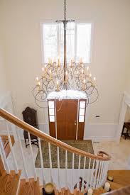 Hang A Chandelier From A Sloped Ceiling