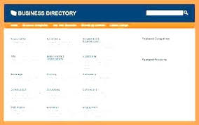 Company Directory Template Directory Template Free Responsive