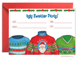 free printable ugly christmas sweater