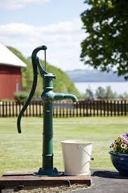 Farm Bucket A Hand Water Pump