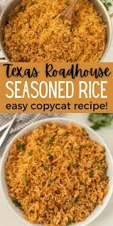 texas roadhouse seasoned rice copycat