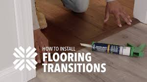 how to install transitions for hardwood