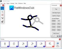 stick figure animation software