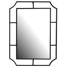 22x30 rectangular mirror with black