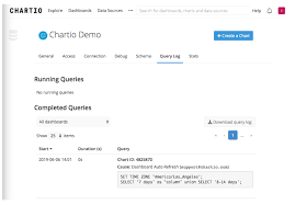 Chartio Faqs Searching Charts By Table Query Usage