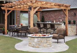Tall Round Fire Pit Stone Age