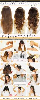 Blonde to white blonde ombre hair. How To Color Hair At Home Caramel Brown Ombre Balayage Hair Caramel Diy Hair Color Hair Styles