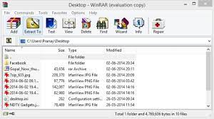 how to open rar and zip files on a pc