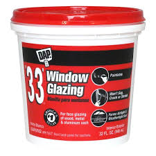 Dap 33 1 Qt White Window Glazing 12123