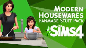 the sims 4 modern housewares cc stuff