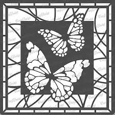 Butterfly Design Stencil for Painting ...