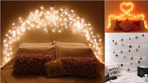 decorate bedroom with fairy lights