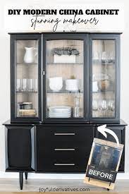 Diy China Cabinet Makeover Steps With
