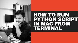 run python script in mac from terminal