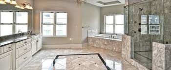 natural stone bathroom floors