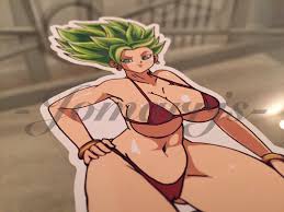 Kefla (bikini) in today's dragon ball fighterz mods! Anime Kefla Bikini Sun Fun Sticker Decal Vinyl Dbz Manga Kale Dragon Ball Z Dragonball Z Collectables Prashantelectricco Animation Collectables