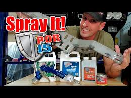 How To Spray Por 15 With A Hvlp Gun