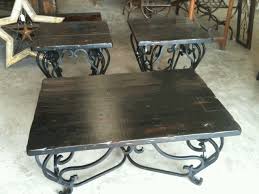 Custom Wrought Iron Coffee Tables