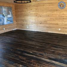 hardwood flooring and reclaimed barn