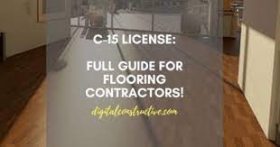 c 15 license full guide for flooring