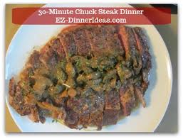 Rehydrate the dried chiles on the stovetop as usual. Quick Beef Chuck Steak Recipe Easy 30 Minute Dinner Idea