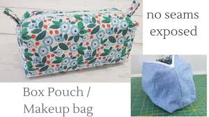 box pouch no seams exposed you